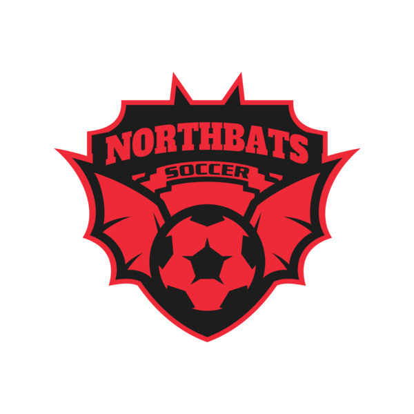 North bats Tournament Soccer logo template Thumbnail