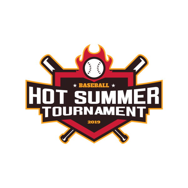 Hot Summer Tournament Baseball logo 01 Thumbnail