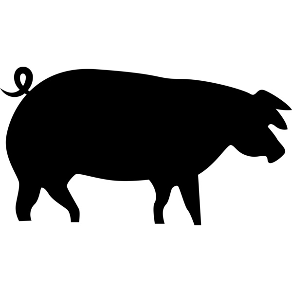 Pig silhouette Thumbnail