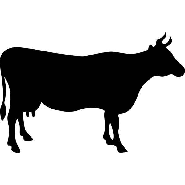 Cow silhouette Thumbnail